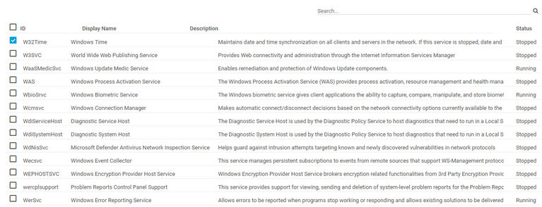 Add Sensor Meta-Scan Selection Add Sensor Meta-Scan Selection